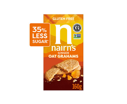 Nairn's USA Gluten Free Ginger Oat Grahams