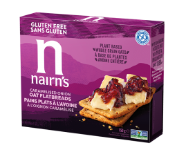 Nairn's Caramelised Onion Gluten Free Oat Flatbreads