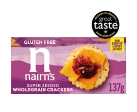 Nairn's Gluten Free Super Seeded Wholegrain Crackers