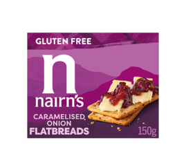 GF Caramelised Onion Flatbreads