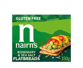 GF Rosemary and Sea Salt Flatbreads