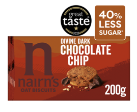 Nairn's Dark Chocolate Oat Biscuits