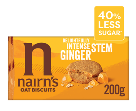 Nairn's Stem Ginger Oat Biscuits 