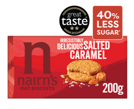 Nairn's Salted Caramel Oat Biscuits