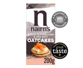 Nairn's Mixed Peppercorn & Sea Salt Oatcakes