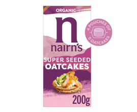 Nairn's Organic Super Seeded Oatcakes