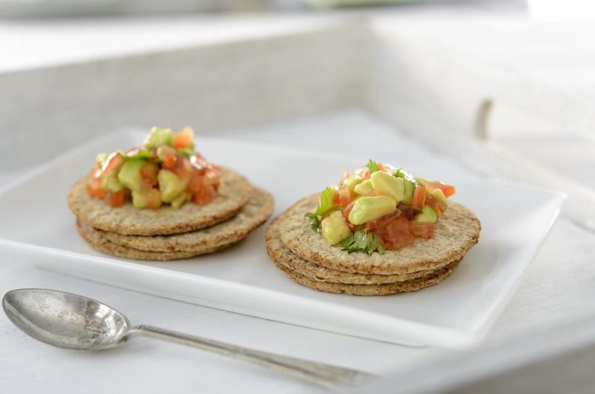 Avocado and tomato salsa 