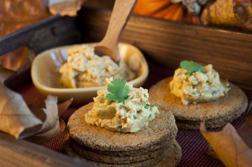 Roasted Pumpkin and Chickpea Spread 