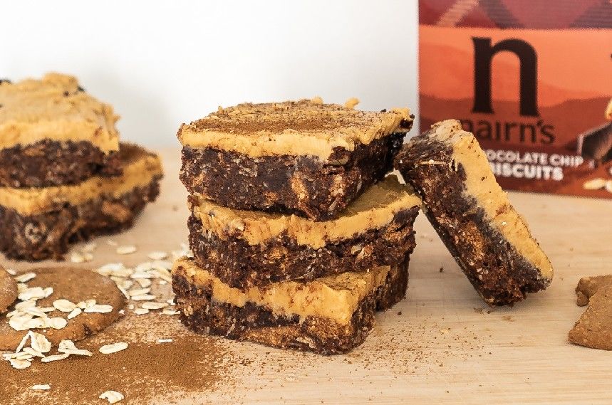 Mocha Peanut Butter Bars