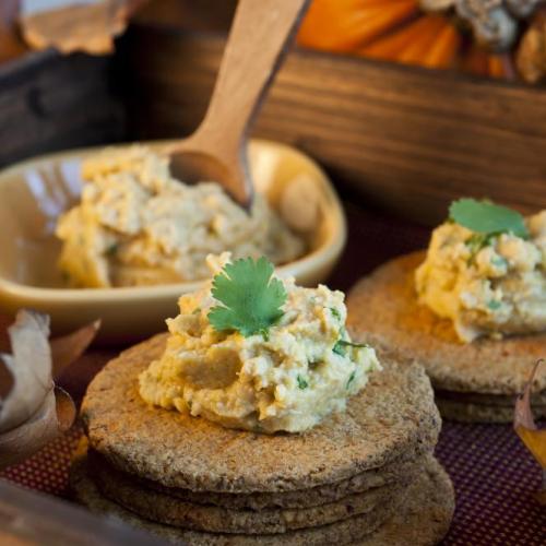 Roasted Pumpkin and Chickpea Spread 