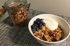 maple pecan granola