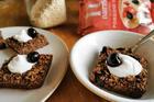 Black Forest baked oats with Nairn's Scottish Porridge Oats