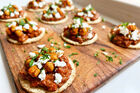 Muhammara Oatcakes with Crispy Chickpeas & Feta 2